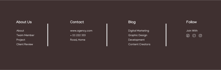 footer