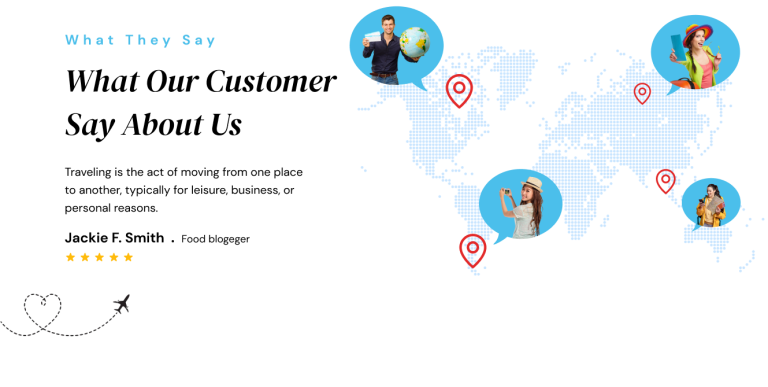 Reviews Section website