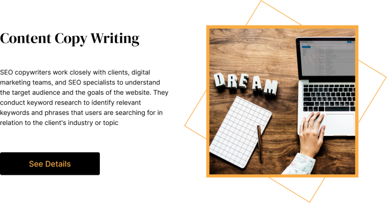 Services Section Website