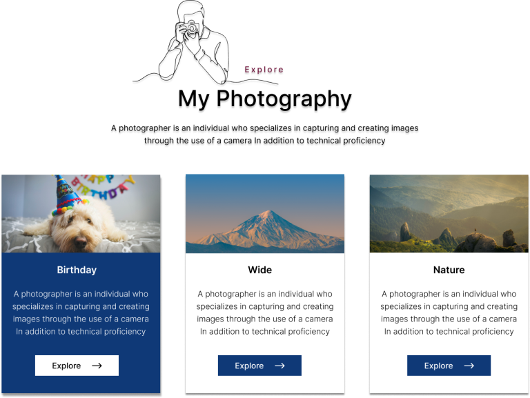 Services Section Website