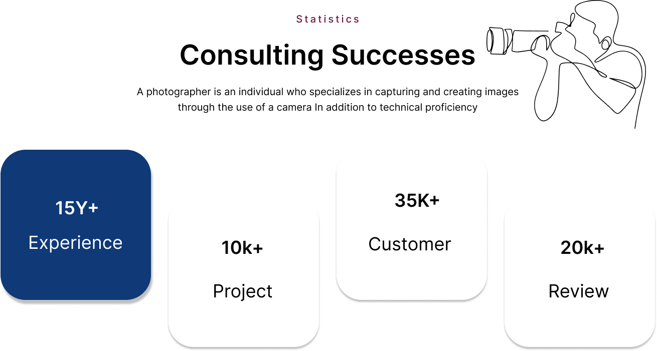 Stats Section Website