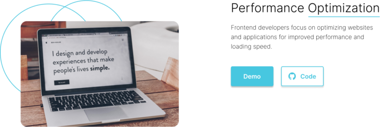 Features Section Website