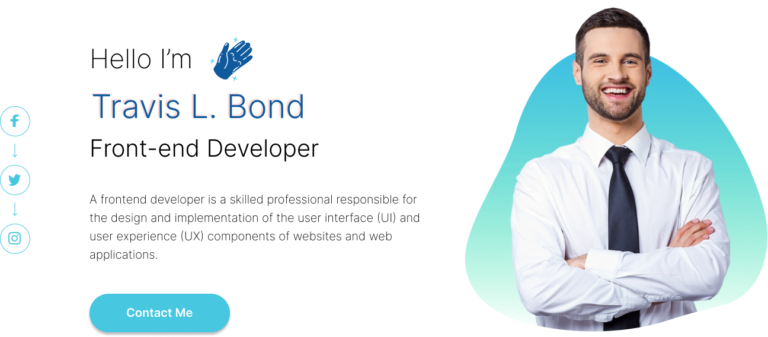 Hero Section Website