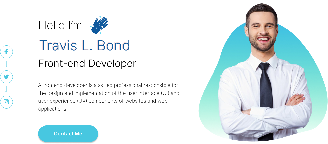 Hero Section Website