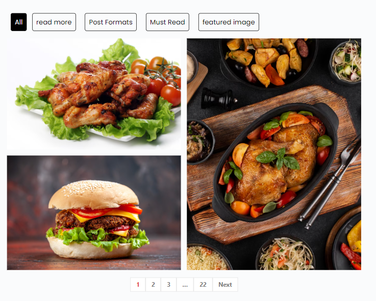 Post Grid – Filterable #02