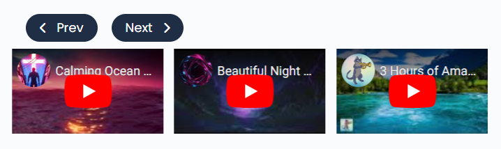 YouTube Video Slider